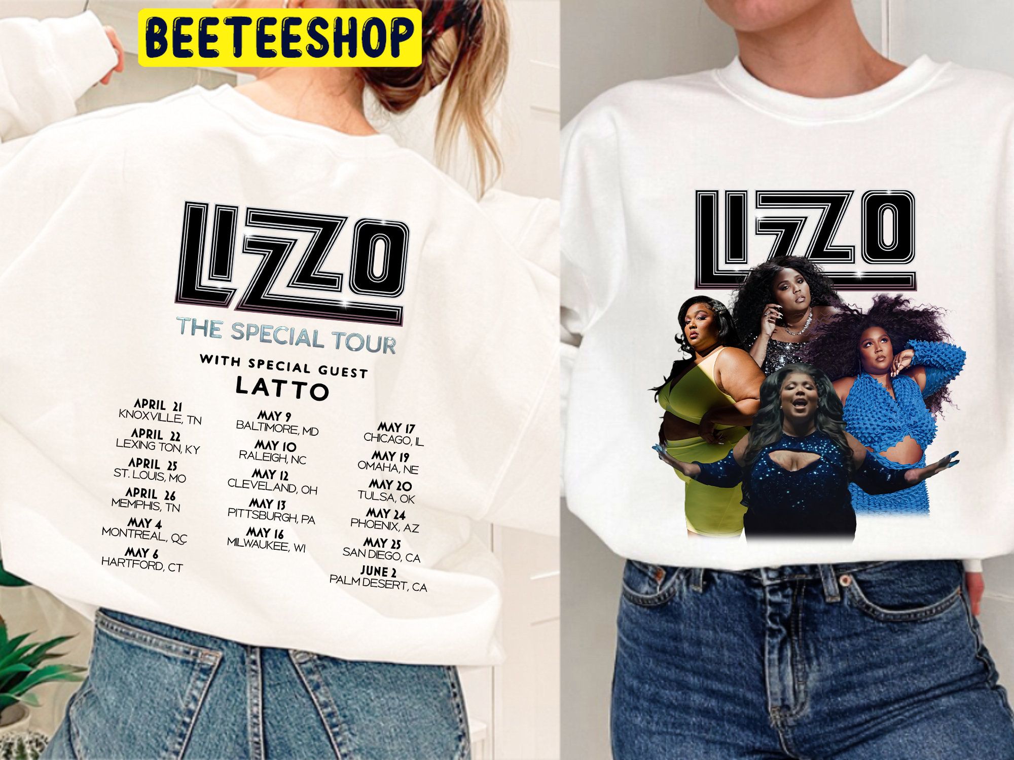 The Special Tour 2023 Lizzo Double Side Trending Unisex Shirt