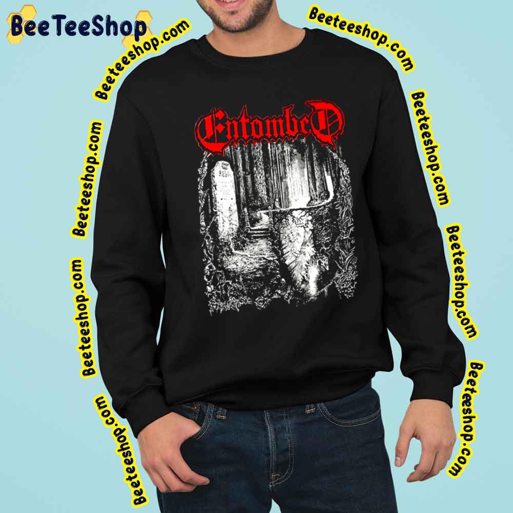 Tomp Of Entombed Death Metal Band Music Vintage Graphic Trending Unisex Sweatshirt