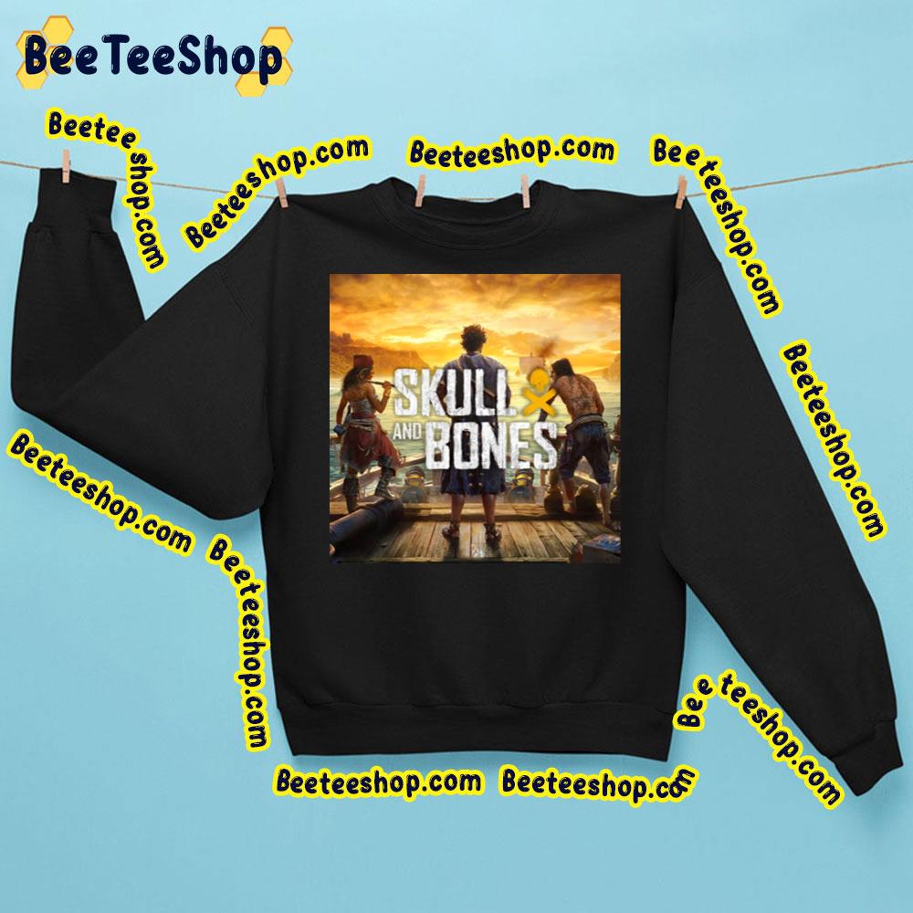 Top Three Characters Skull Bones Trending Unisex Sweatshirt