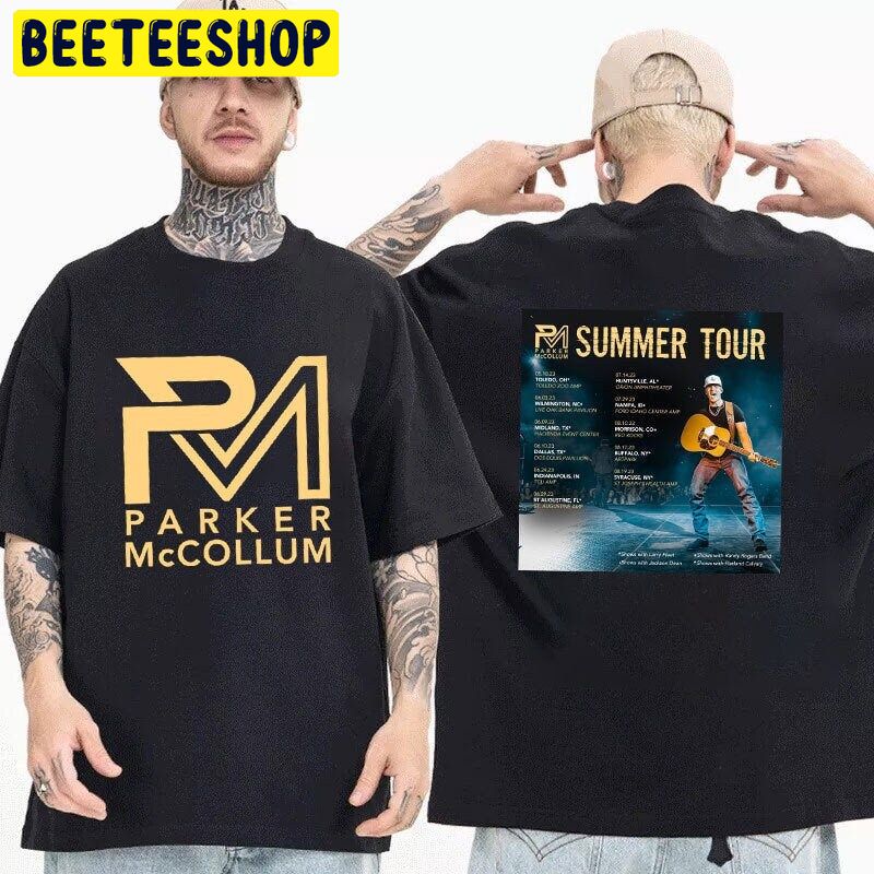 Tour 2023 Parker Mccollum Summer Double Side Trending Unisex Shirt