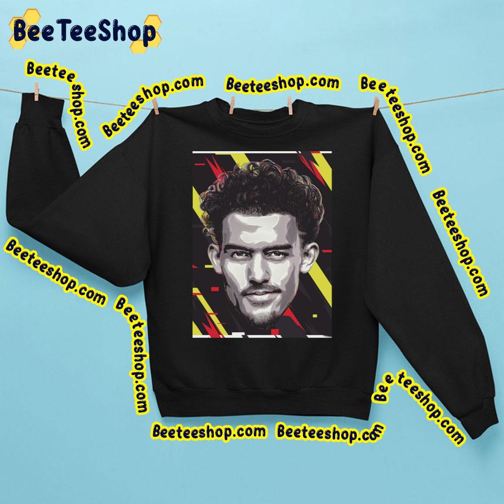 Trae Young Ice Trae Cool Face Retro Design Basketball Trending Unisex Sweatshirt