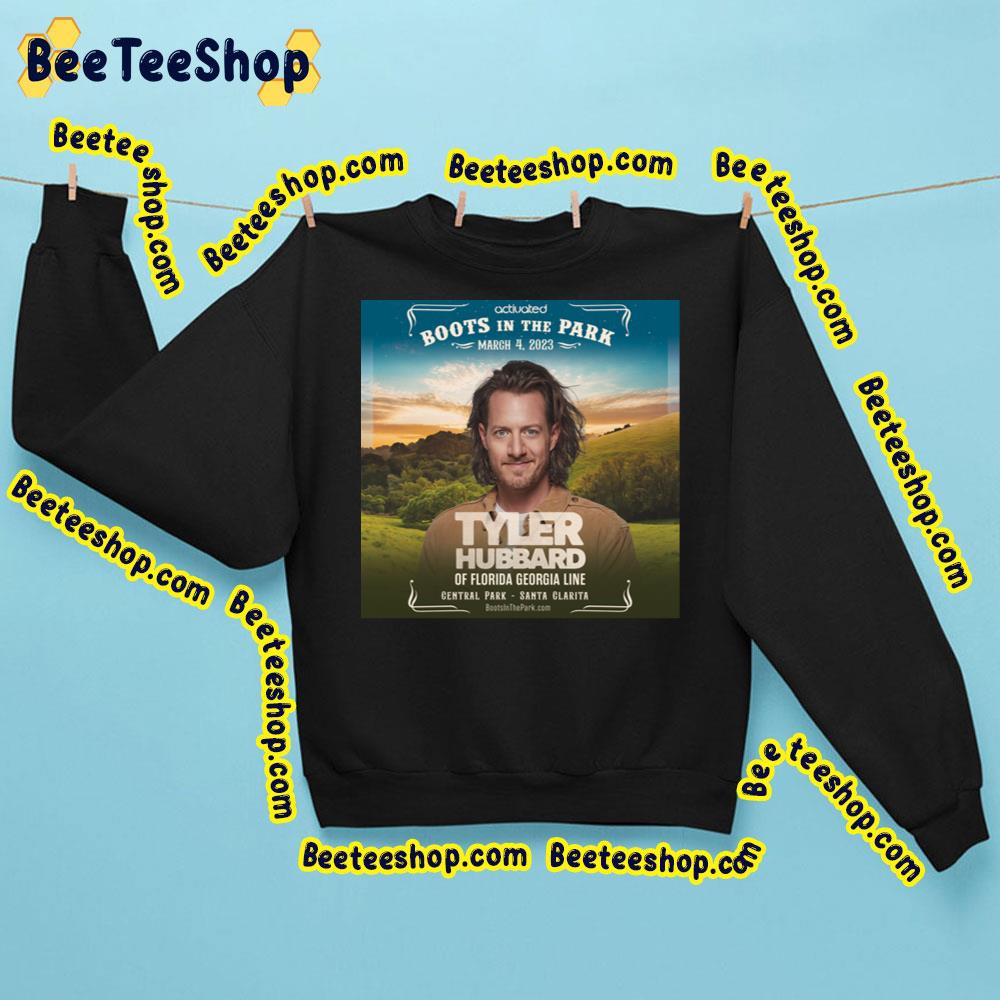 Tyler Hubbard Boots In The Park 2023 Trending Unisex Sweatshirt