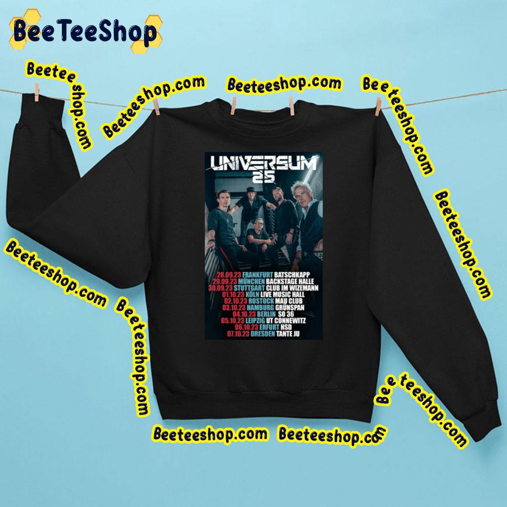 Universum25 Tour 2023 With Dates Trending Unisex Sweatshirt