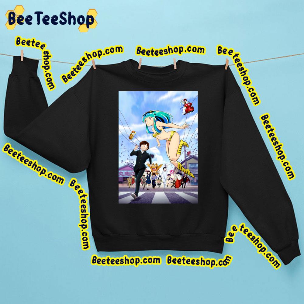 Urusei Yatsura Lum On Street Trending Unisex Sweatshirt