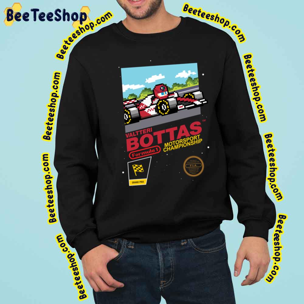 Valtteri Bottas Racing Formula F1 Video Game Pixel Poster Trending Unisex Sweatshirt