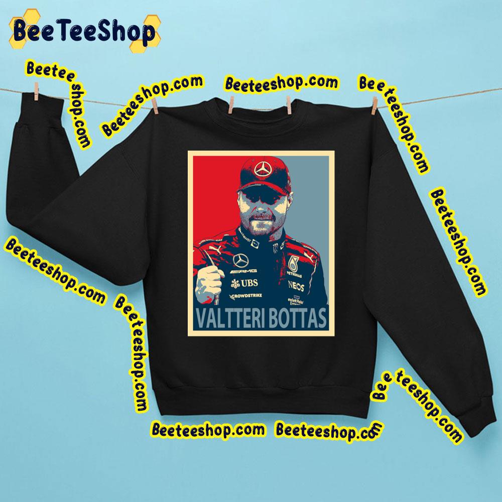 Valtteri Bottas Racing Of Racing Vintage Retro Art Trending Unisex Sweatshirt