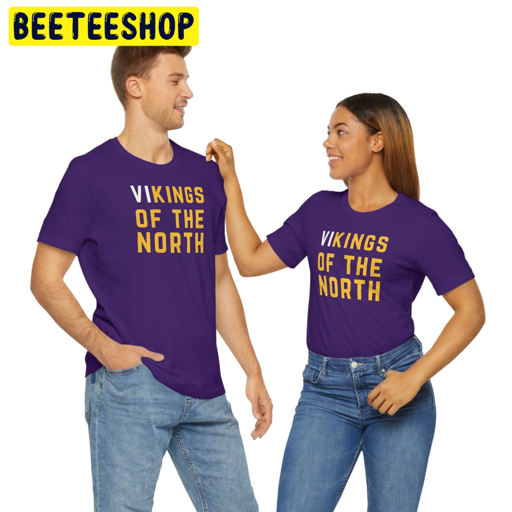 Vikings Kings of the North Minnesota Vikings NFC North Champions Trending Unisex Shirt