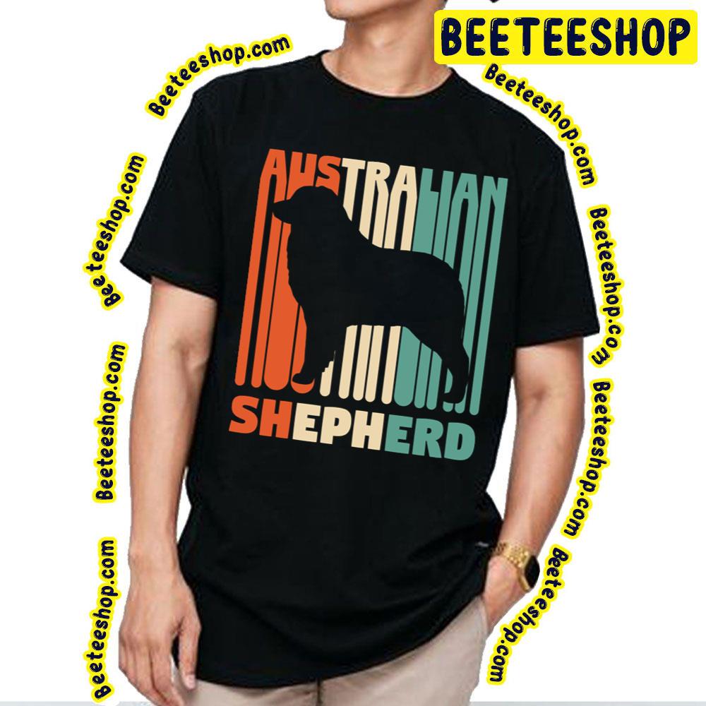 Vintage Australian Shepherd Retro Australian Trending Unisex T-Shirt