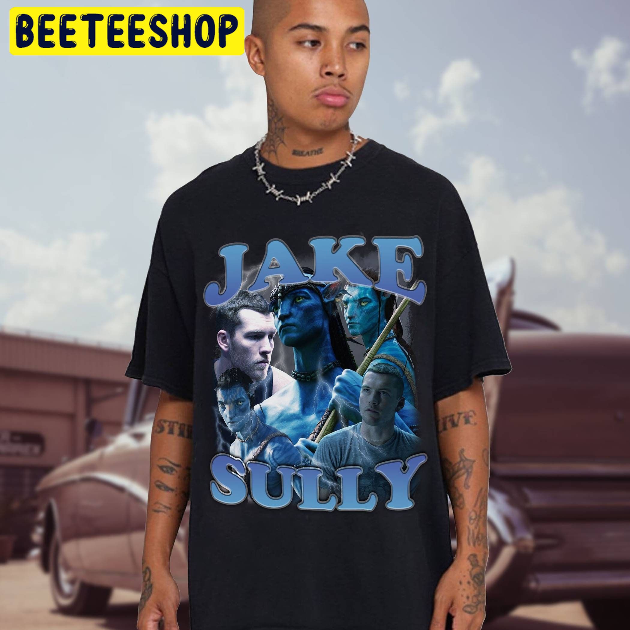 Vintage Jake Sully Avatar 2 The Way of Water Trending Unisex Shirt