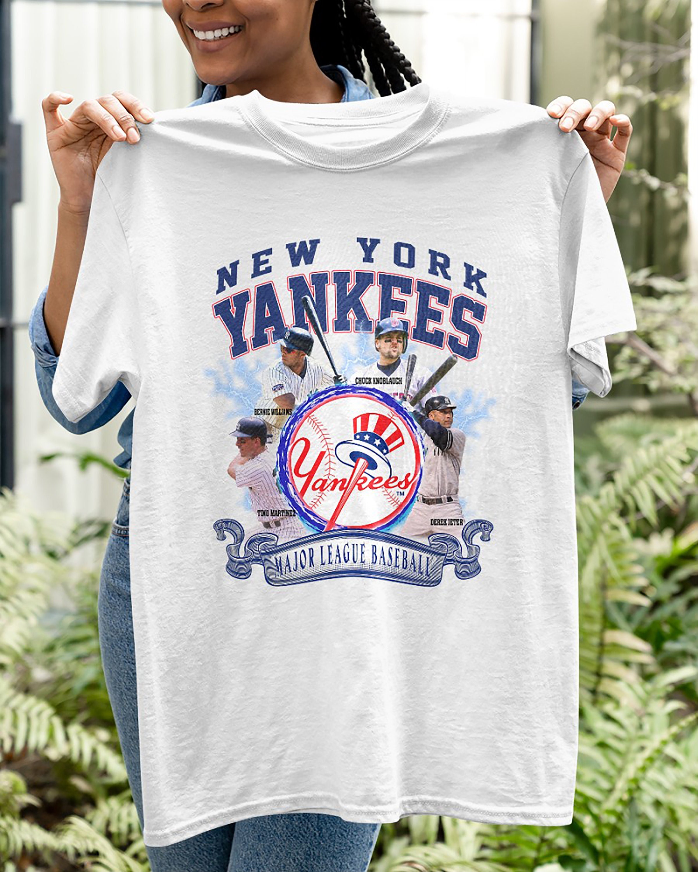 Vintage New York Yankees Jeter Williams Knoblauch Martinez League