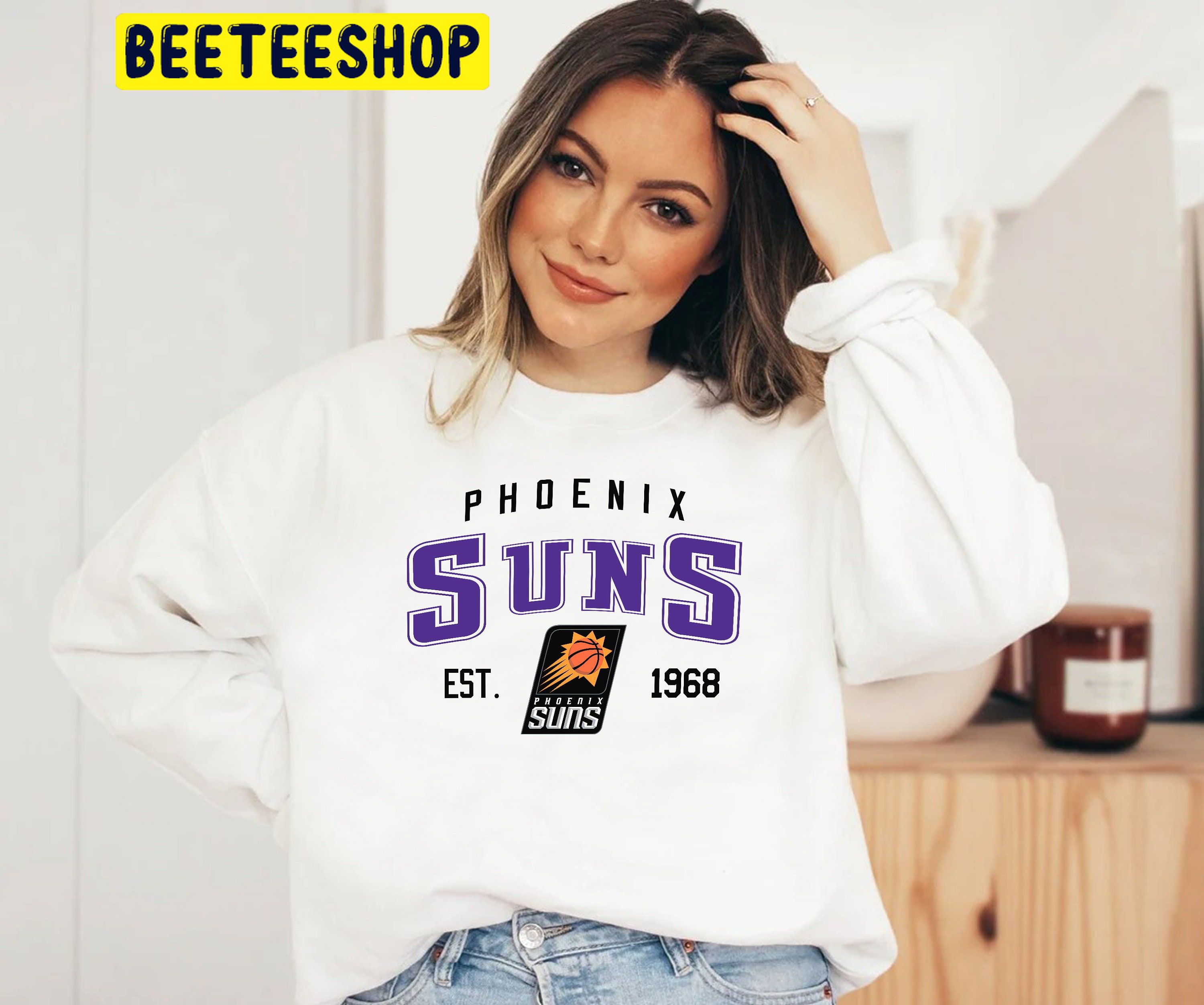 Vintage Phoenix Suns Est 1968 Basketball 2022-23 Nba Vintage Trending Unisex Shirt