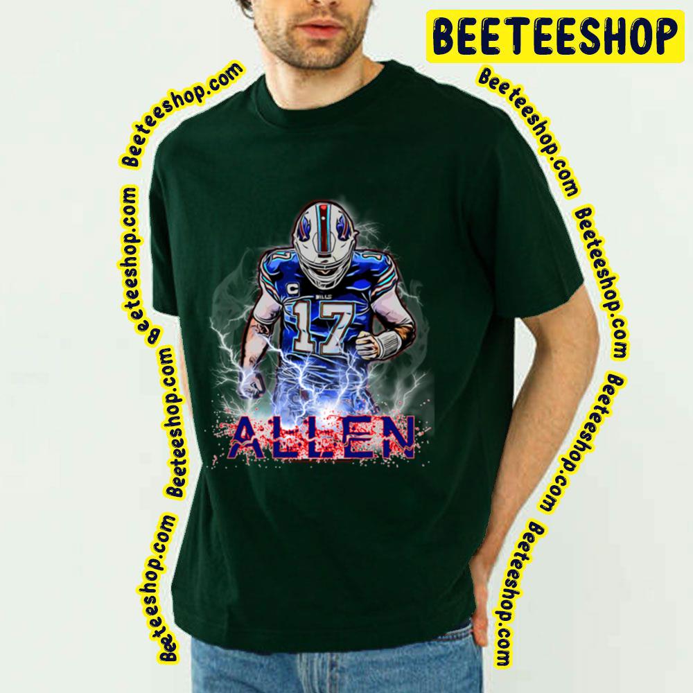 Josh Allen Buffalo Bills Photo Design Shirt - Peanutstee