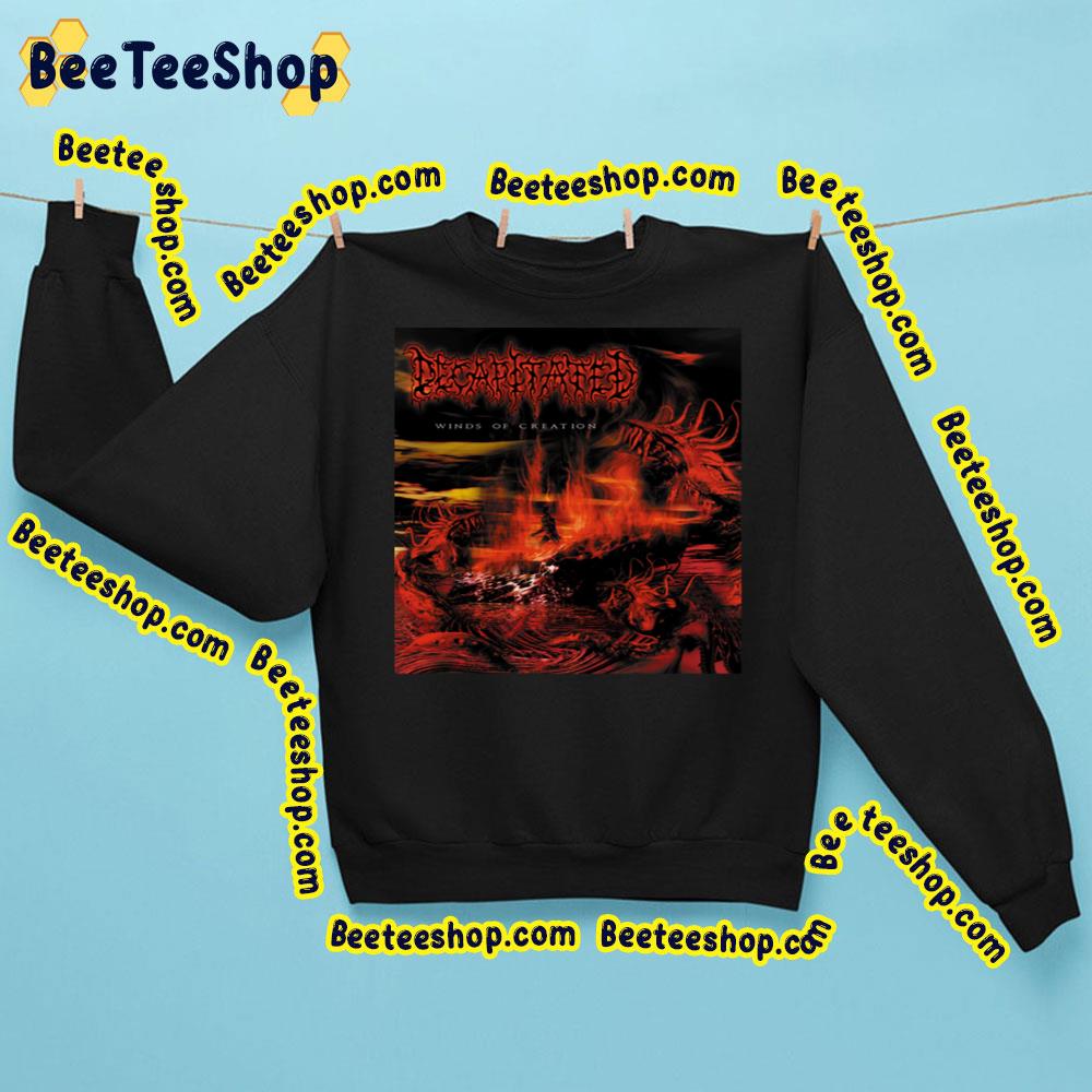 Winds Of Creation Best Populer Decapitated Death Metal Band Art Trending Unisex Sweatshirt