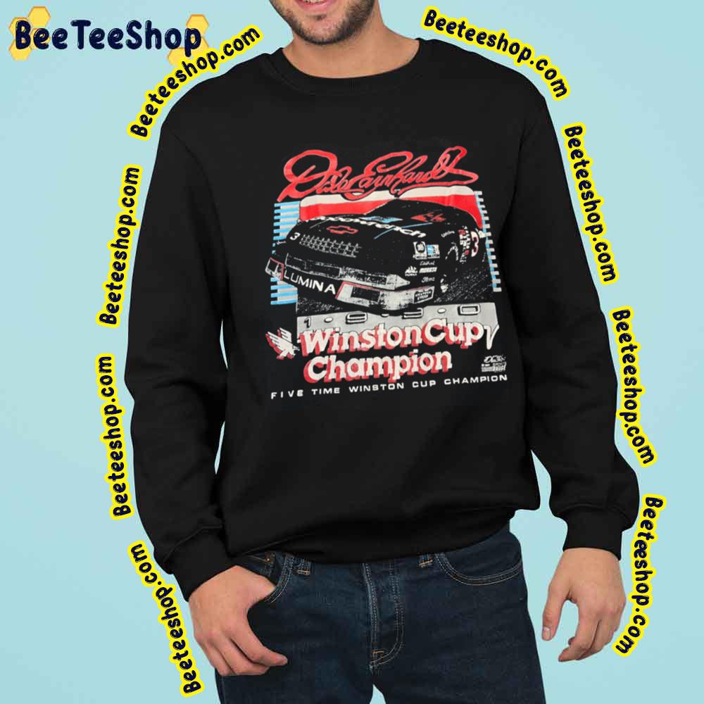 Winston Cup Dale Earnhardt Champions Thrift Vintage Trending Unisex Sweatshirt