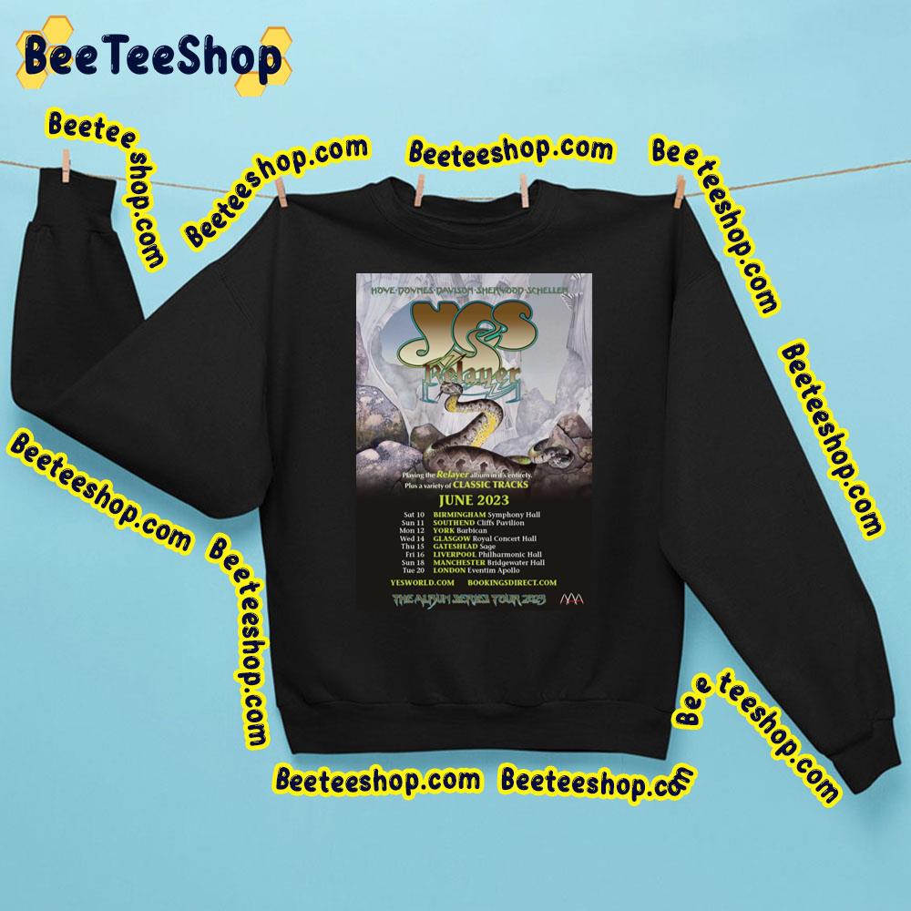 Yes The Album Series Tour 2023 Dates Trending Unisex Sweatshirt