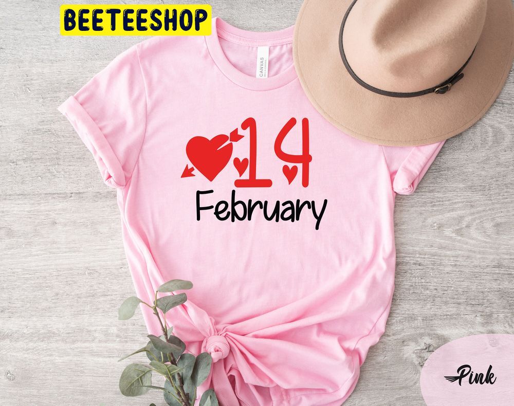 14 February Valentines Day Cute Cupid Trending Unisex Shirt