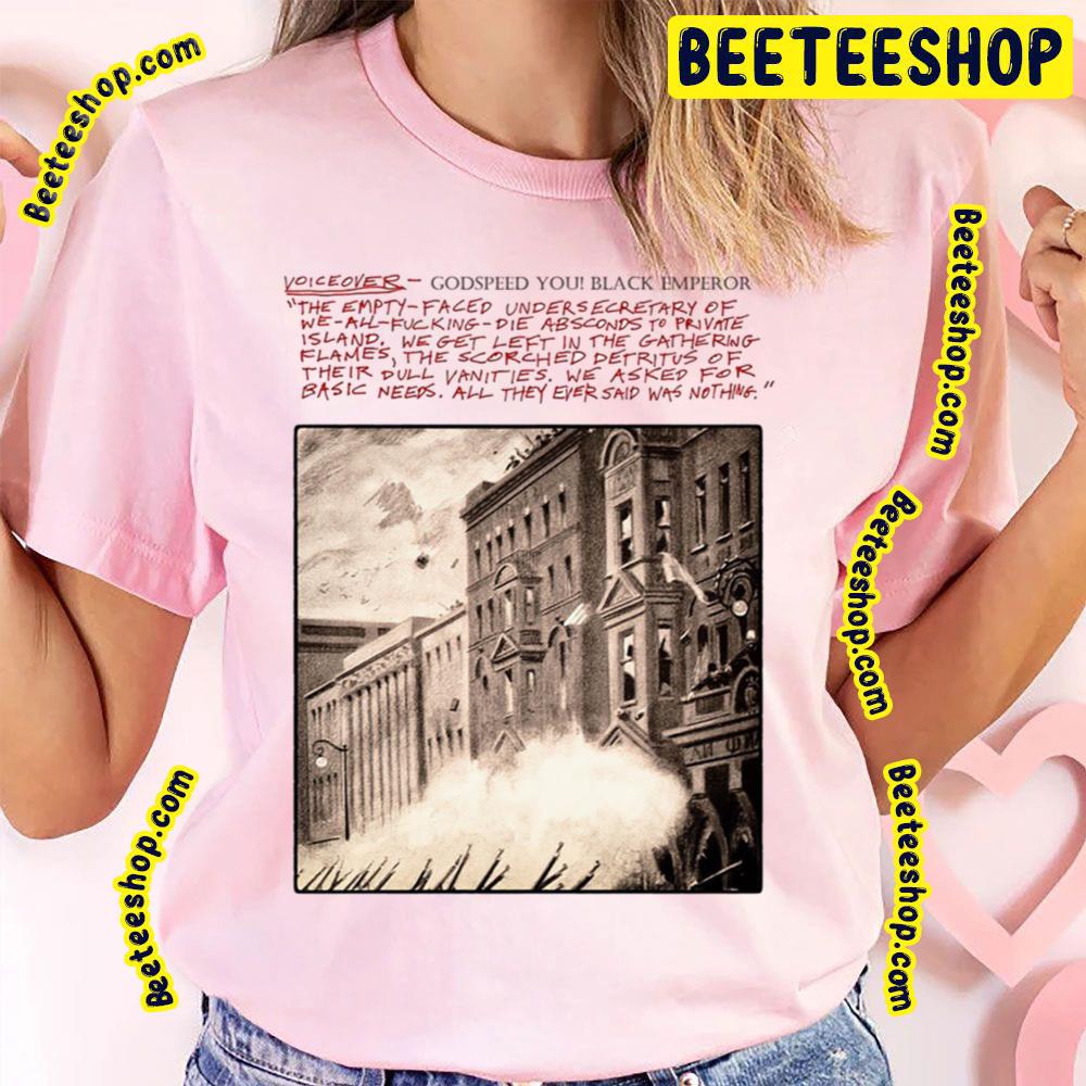 80’s Vintage Godspeed You Black Emperor Trending Unisex T-Shirt