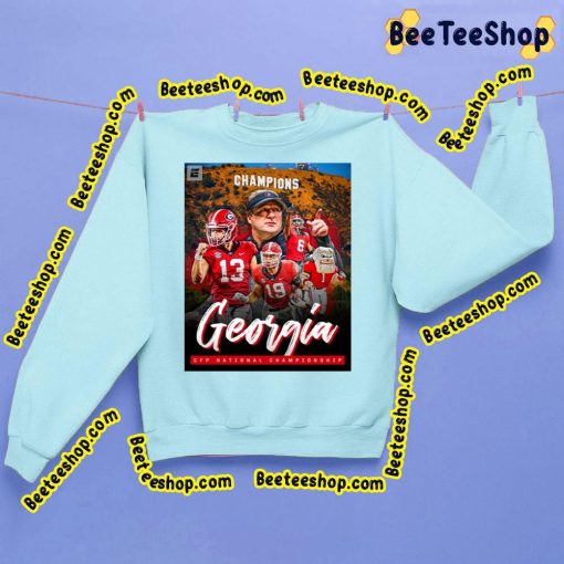 The Dawgs Stay On Top Georgia Cfp National Championship 2023 Football Trending Unisex Shirt