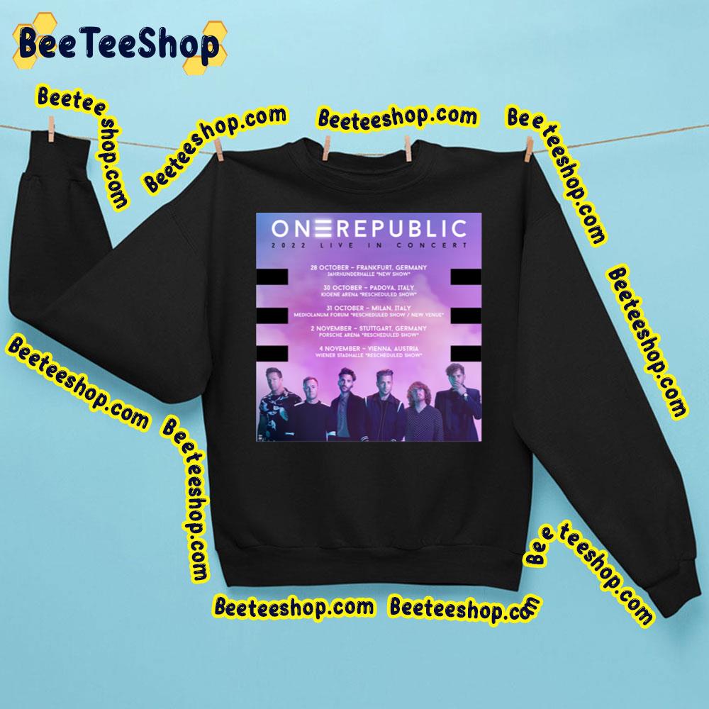 Art 2022 Live In Concert One Republic Trending Unisex Sweatshirt