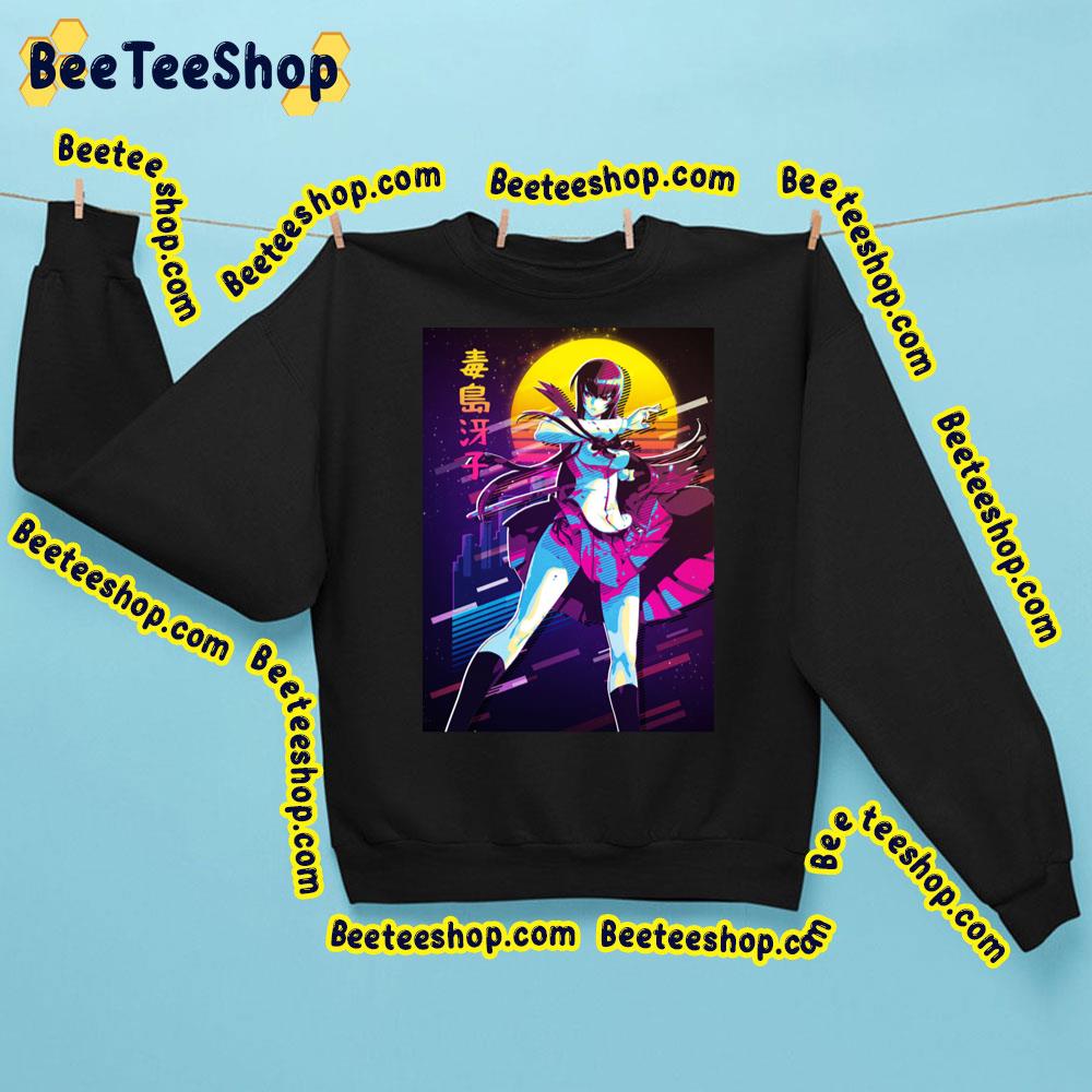 Art Highschool Of The Dead Saeko Busujima Vaporwave Trending Unisex Sweatshirt