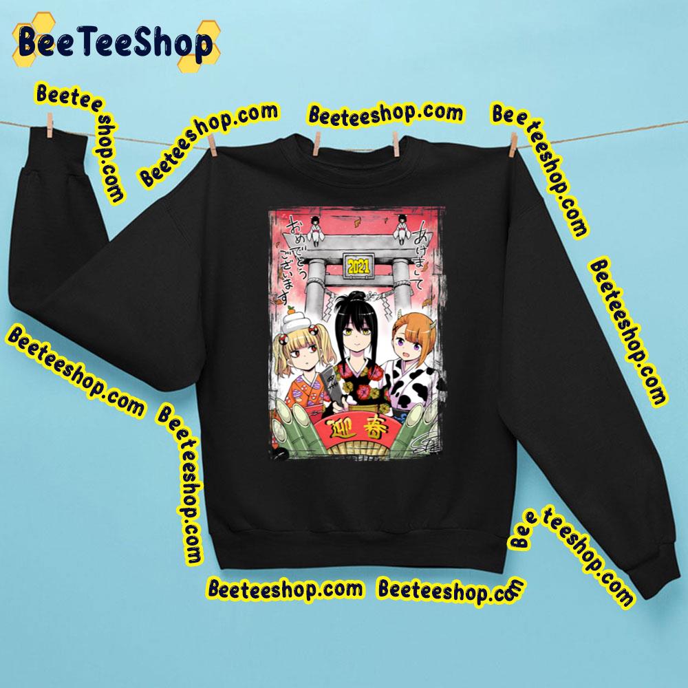 Art Miko Yotsuya Mieruko-Chan Trending Unisex Sweatshirt