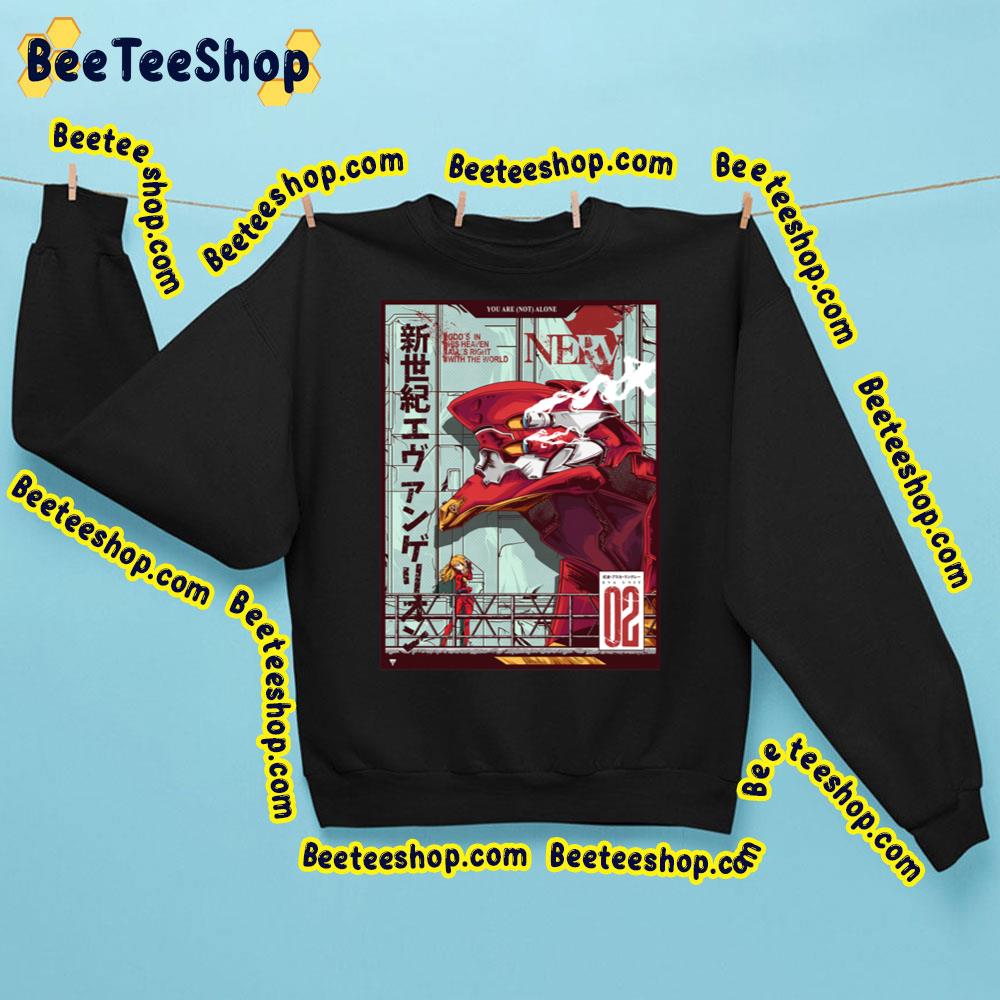 Asuka Langley Sohryu Neon Genesis Evangelion Trending Unisex Sweatshirt