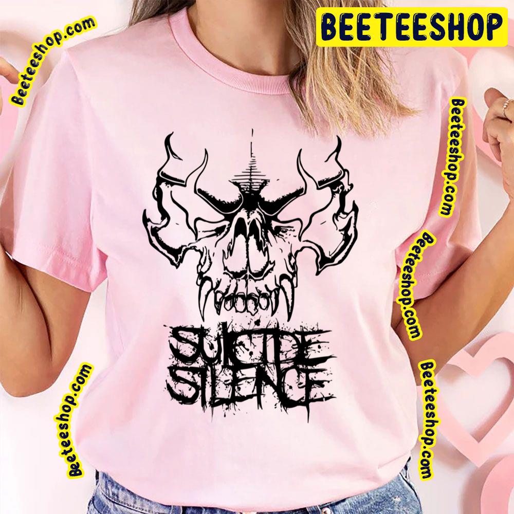 Black Skull Suicide Silence Trending Unisex T-Shirt