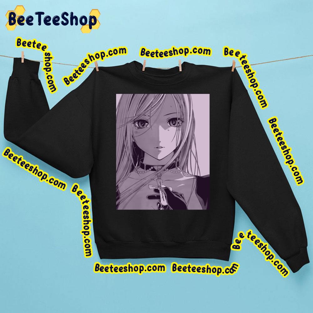 Black White Art Akashiya Moka Rosario Vampire Trending Unisex Sweatshirt