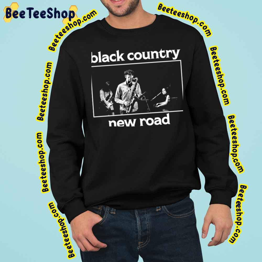 Black White Art Black Country New Road Trending Unisex Sweatshirt