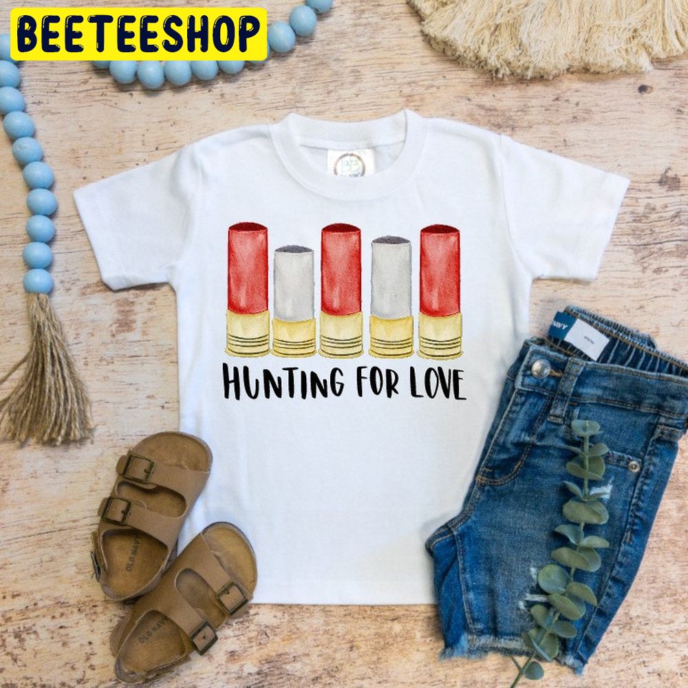 Boy’s Valentines Day Boys Hunting For Love Trending Unisex Shirt