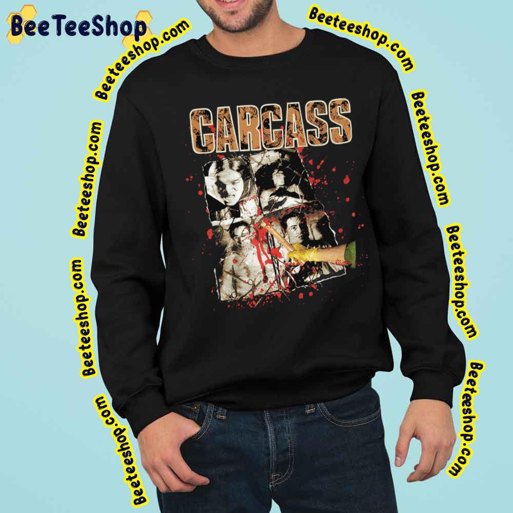 Carcass Band Extreme Metal Carcass Trending Trending Unisex Sweatshirt