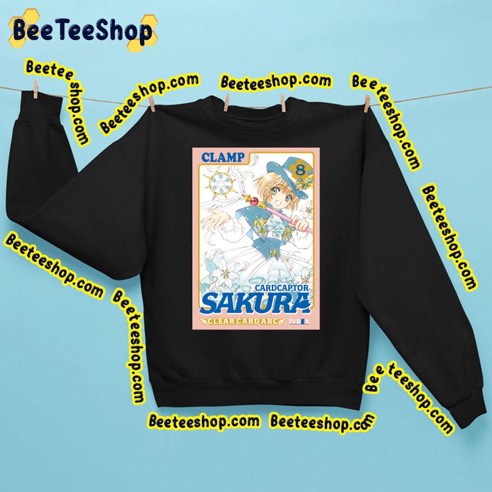 Cardcaptor Sakura Blue Clear Card Trending Unisex Sweatshirt