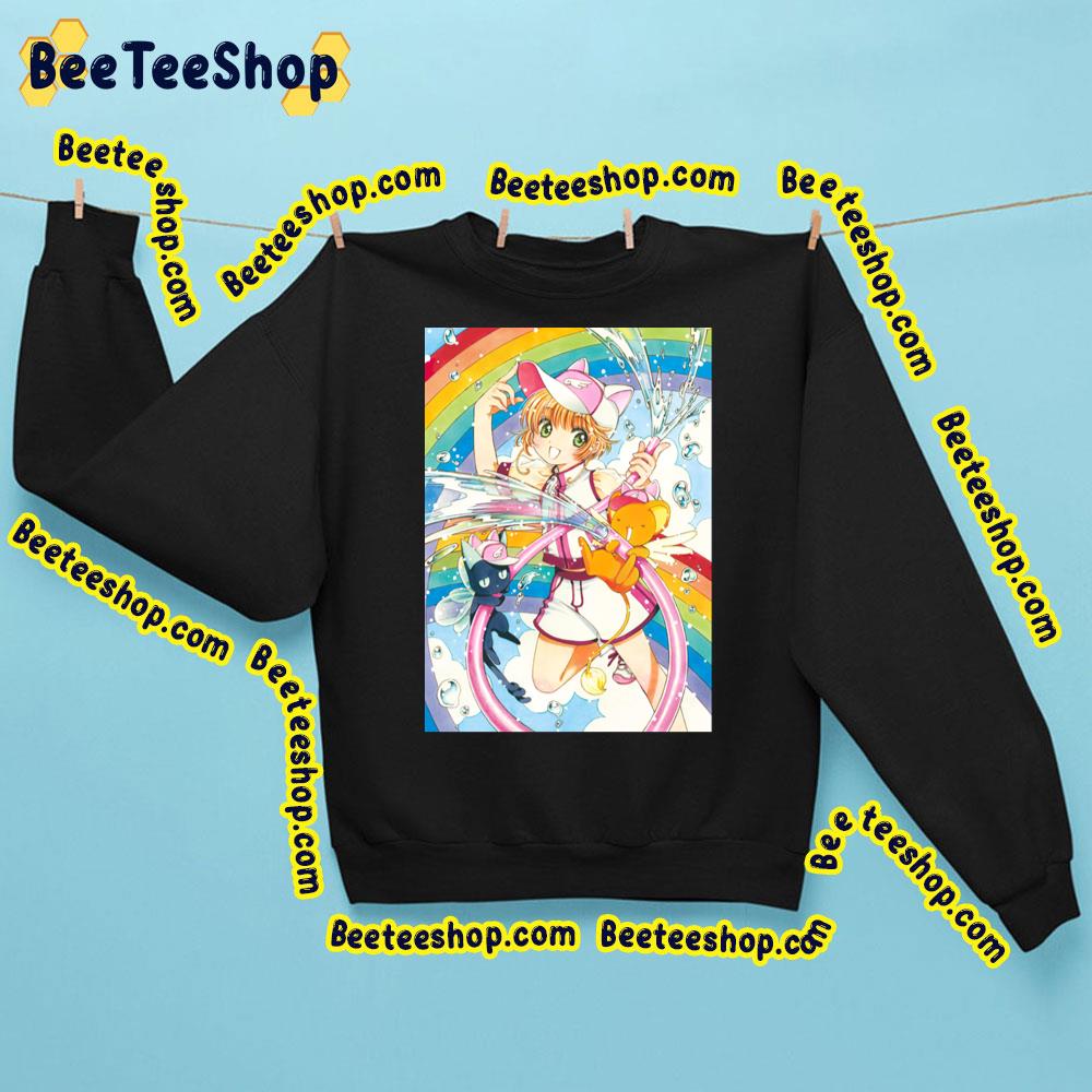 Cardcaptor Sakura Sakura Kinomoto Colorful Art Trending Unisex Sweatshirt