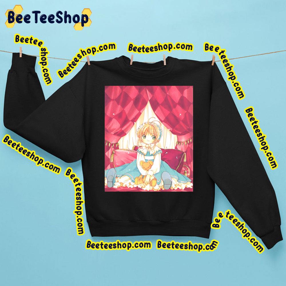 Cardcaptor Sakura Sakura Kinomoto With Bear Trending Unisex Sweatshirt