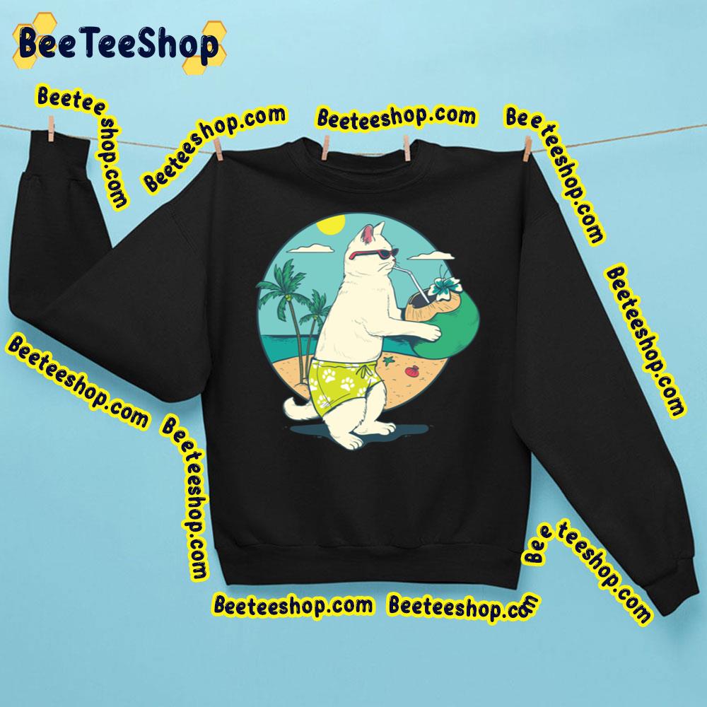 Cat Vacation Trending Unisex Sweatshirt