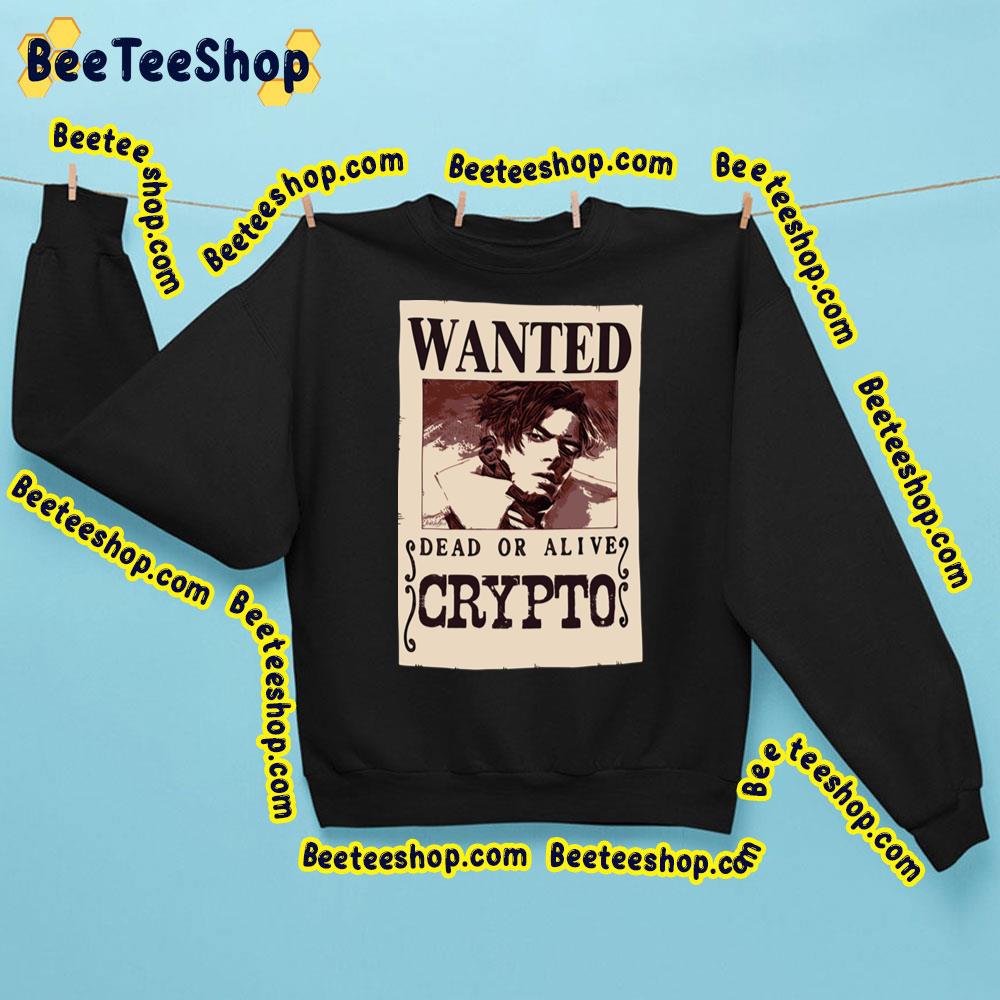 Crypto Wanted Dead Or Alive Trending Unisex Sweatshirt