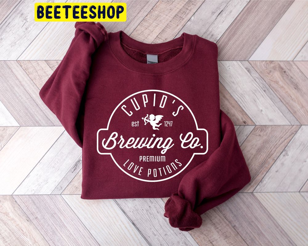 Cupid’s Brewing Co Cupid Valentine Trending Unisex Shirt