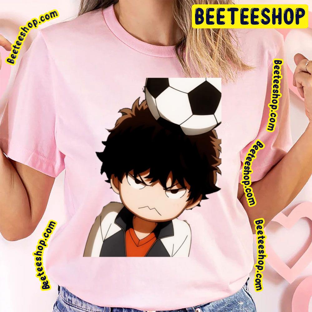 Cute Ao Ashi Kawaii Ashito Aoi With Ball Trending Unisex T-Shirt