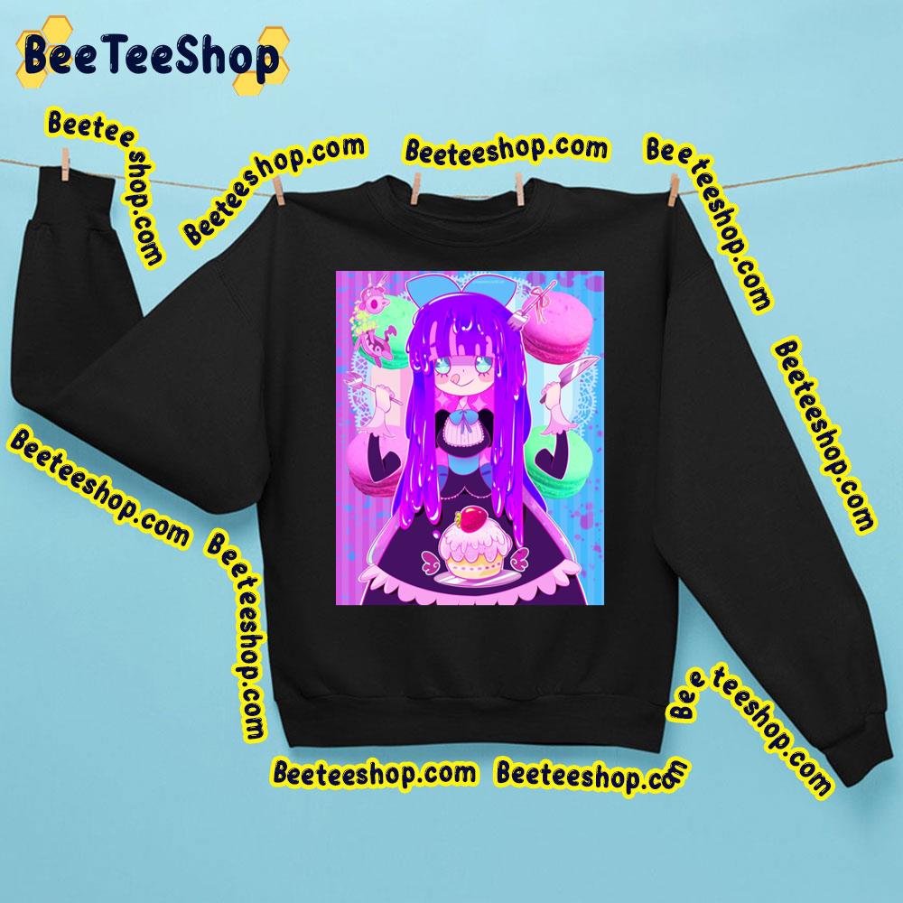 Cute Pop Art Panty And Stocking With Garterbelt Trending Unisex Sweatshirt