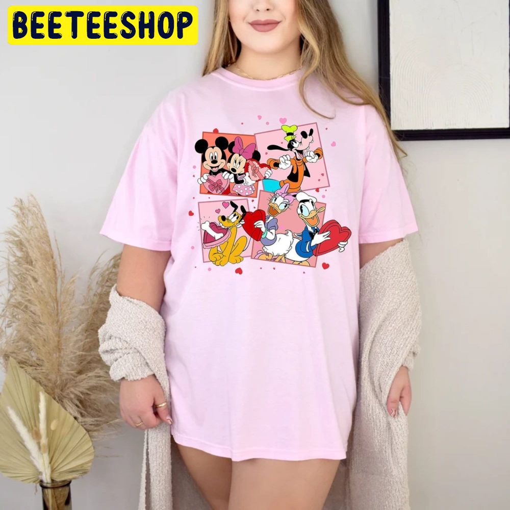 Disney Valentine Trending Unisex Shirt