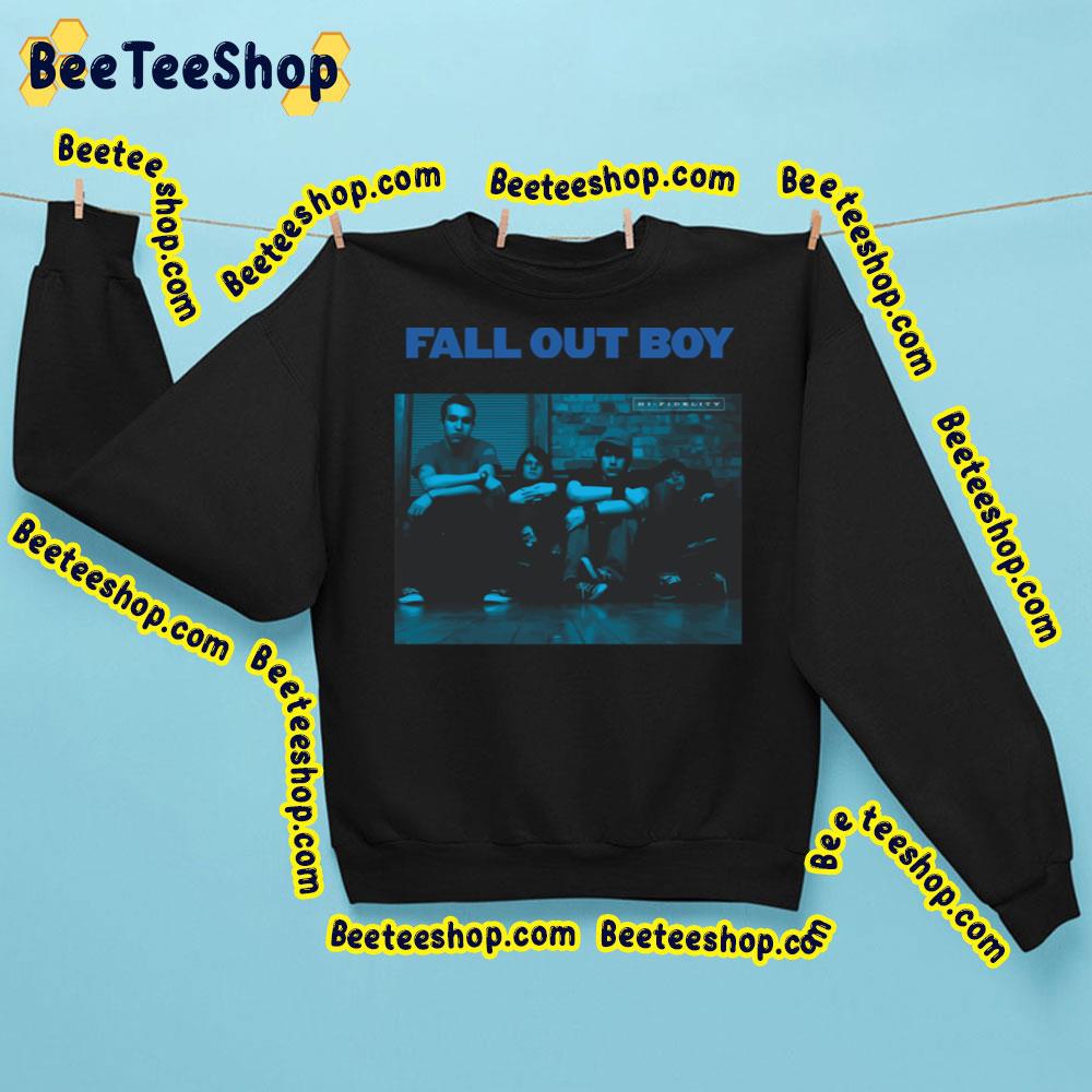 Fall Out Boy Dark Blue Art Trending Unisex Sweatshirt