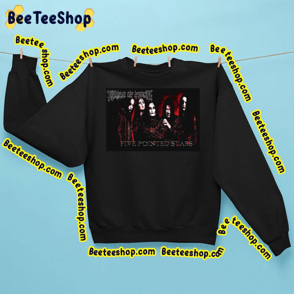 Five Pointed Stars Cradle Of Filth Trending Unisex Sweatshirt