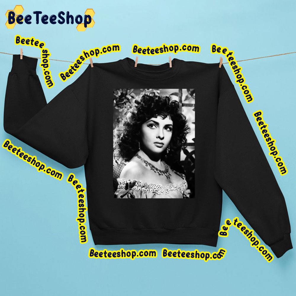 Gina Lollobrigida Black White Picture Trending Unisex Sweatshirt