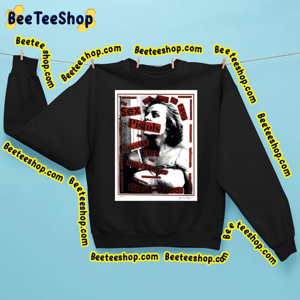 Goldfinger Dark Red Vintage Retro Trending Unisex Sweatshirt