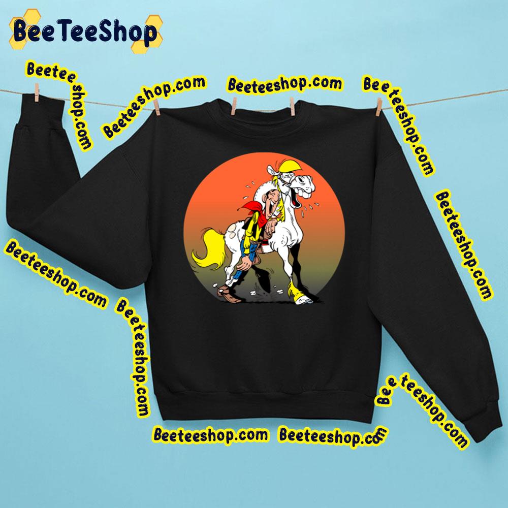 Happy Lucky Luke Cowboy Trending Unisex Sweatshirt