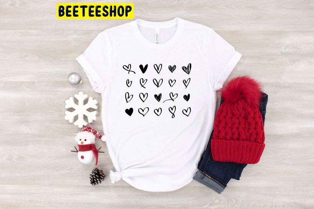 Heart Valentines Day Trending Unisex Shirt