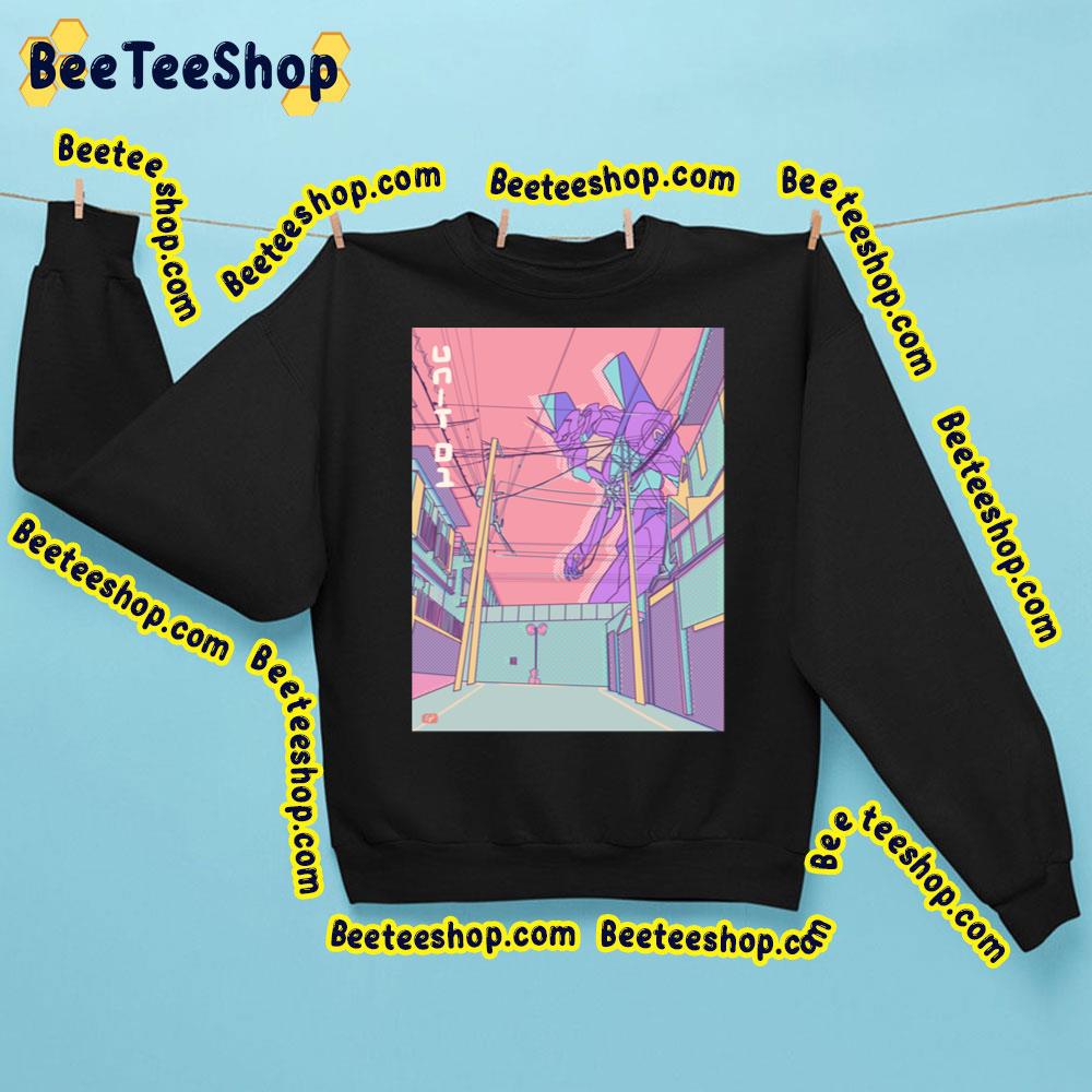 Holding The Sky In Your Arms Neon Genesis Evangelion Trending Unisex Sweatshirt