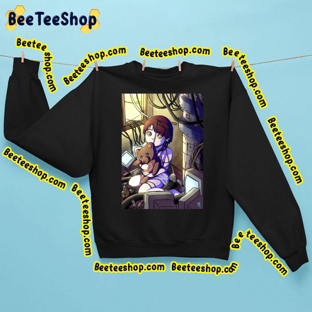 Hug Bear Serial Experiments Lain Trending Unisex Sweatshirt