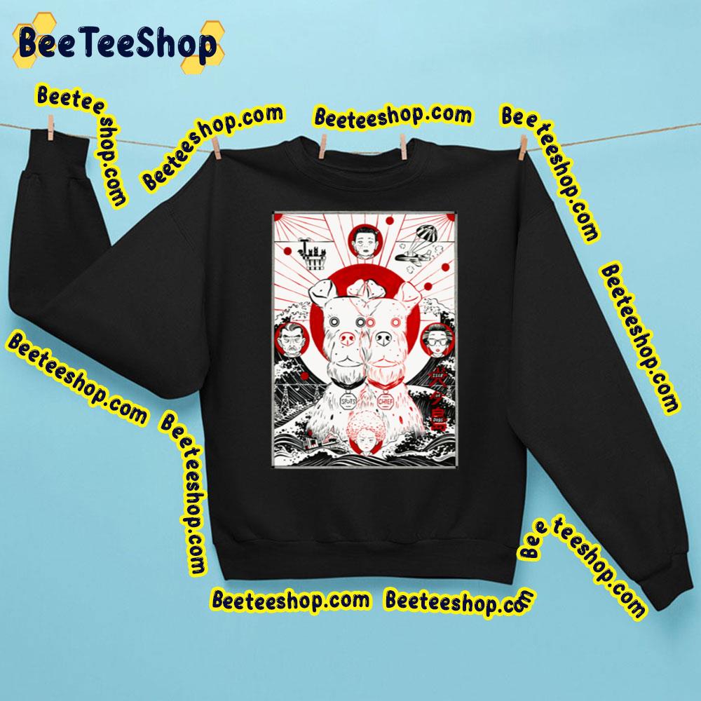 Japan Art Isle Of Dogs Trending Unisex Sweatshirt