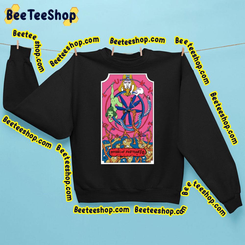 Jojo Tarot Wheel Of Fortune 10 Trending Unisex Sweatshirt